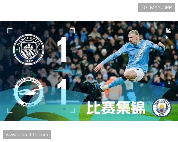 曼城—哈兰德背身拿球点射得手